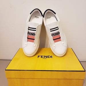 LIKE NEW FENDI SLIP ON SNEAKERS SIZE 35 200.00 OR OFFER